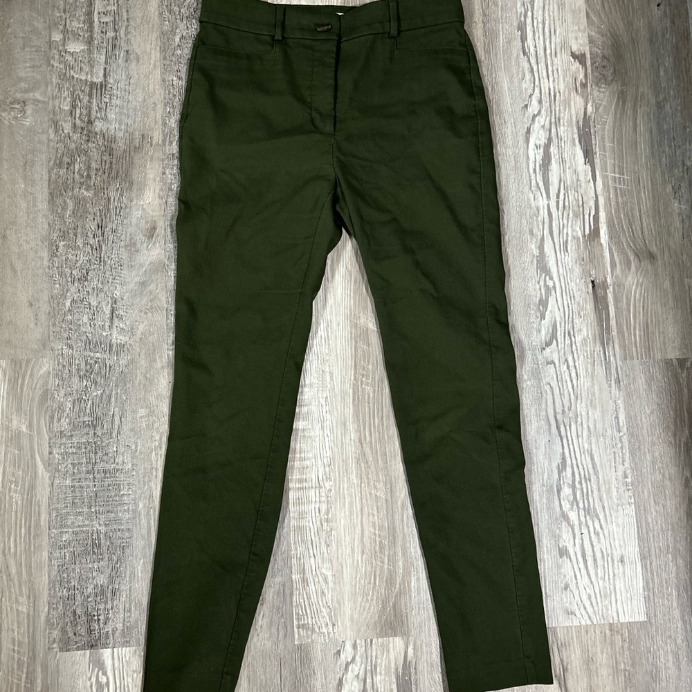 LOFT The Sutton Skinny Size 2 Women’s Pants - Forest Green